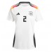 Deutschland Antonio Rudiger #2 Replik Heimtrikot EM 2024 Kurzarm